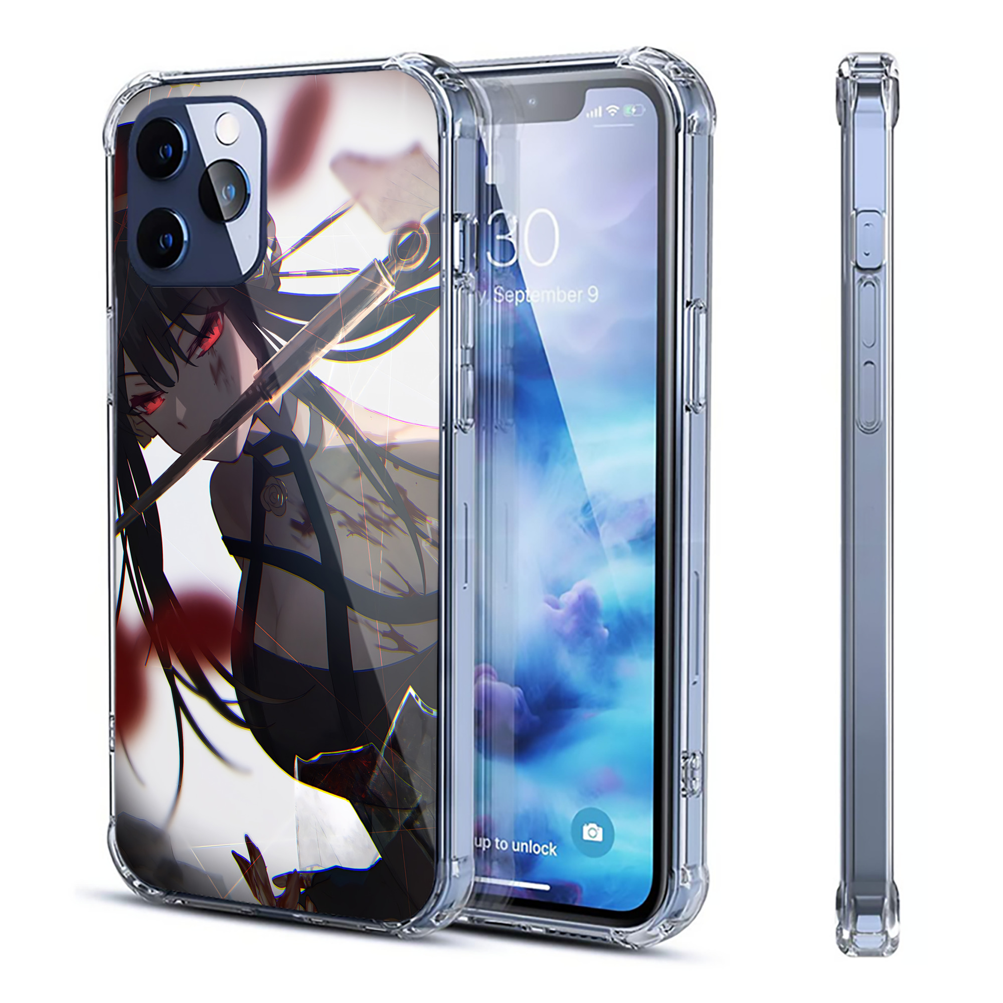 （画像用） SPY×FAMILY间谍家家酒 【iPhone 12シリーズ対応】透明スマホケース（クリアソフトケース）
